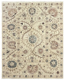 18183-Royal Chobi Ziegler Hand-Knotted/Handmade Afghan Rug/Carpet Traditional Authentic/ Size: 9'9''x 7'9''