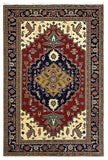 19363-Royal Shirvan Handmade/Hand-knotted Afghan Rug/Carpet Tribal/Nomadic Authentic/ Size: 10'2" x 7'9"