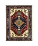 19363-Royal Shirvan Handmade/Hand-knotted Afghan Rug/Carpet Tribal/Nomadic Authentic/ Size: 10'2" x 7'9"