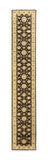 19340-Chobi Ziegler Handmade/Hand-knotted Afghan Rug/Carpet Tribal/Nomadic Authentic/ Size: 16'0" x 2'6"