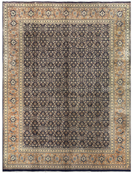 16618-Tabriz Hand-Knotted/Handmade Persian Rug/Carpet Traditional/Authentic/ Size: 13'2" x 9'9"