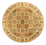 18676-Chobi Ziegler Hand-Knotted/Handmade Afghan Rug/Carpet Tribal/Nomadic Authentic/ Size: 5'9" x 6'0"