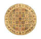 18676-Chobi Ziegler Hand-Knotted/Handmade Afghan Rug/Carpet Tribal/Nomadic Authentic/ Size: 5'9" x 6'0"