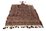 15151-Sumac Horse Blanket Hand-Knotted/Handmade Persian Rug/Carpet Tribal/Nomadic Authentic 5'8" x 4'8"
