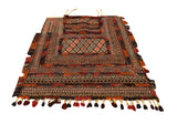 15151-Sumac Horse Blanket Hand-Knotted/Handmade Persian Rug/Carpet Tribal/Nomadic Authentic 5'8" x 4'8"