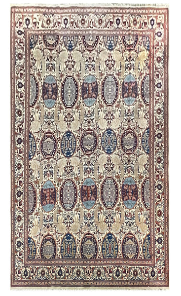 19993-Kashmar Hand-Knotted/Handmade Persian Rug/Carpet Tribal/Nomadic Authentic/ Size: 13'4 x 10'0