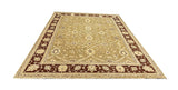 19238-Royal Chobi Ziegler Hand-Knotted/Handmade Afghan Rug/Carpet Tribal/Nomadic Authentic/ Size: 12'0''x 9'1''