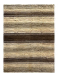 21743-Chobi Ziegler Hand-Knotted/Handmade Afghan Rug/Carpet Modern Authentic/Size: 10'0' x 8'6"