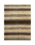 21743-Chobi Ziegler Hand-Knotted/Handmade Afghan Rug/Carpet Modern Authentic/Size: 10'0' x 8'6"