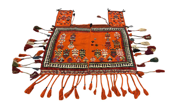 15139-Ghasghai Horse Blanket Hand-Knotted/Handmade Persian Rug/Carpet ...