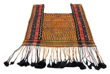 14658 - Turkoman Russian Hand-weaved Antique Authentic/Traditional Nomadic/Tribal Horse-blanket Size: 5'1" x 4'2"