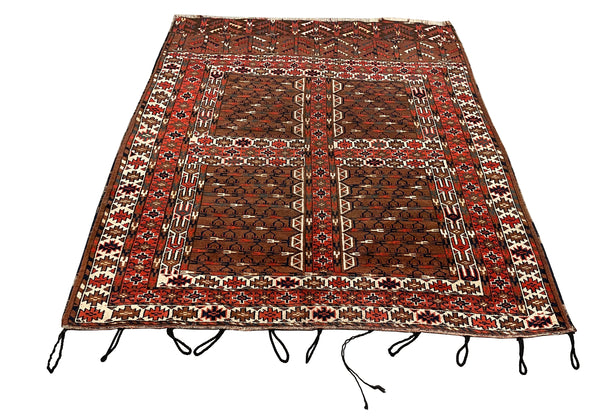 15150-Hatchlu Antique-1929 Handmade/Hand-Knotted Persian Rug/Carpet Tr ...