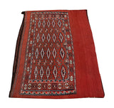 15129-Turkmen Sumac Bag Hand-Knotted/Handmade Persian Rug/Carpet Tribal/Nomadic/Authentic/ Size: 3'3" x 2'7"