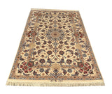 19417-Isfahan Hand-Knotted/Handmade Persian Rug/Carpet Traditional Authentic/ Size: 7'5" x 4'9"
