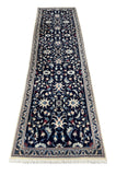 22077 - Nain Hand-knotted Persian Rug/Carpet Traditional Authentic/ Size: 9'7" x 2'6"