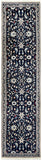 22077 - Nain Hand-knotted Persian Rug/Carpet Traditional Authentic/ Size: 9'7" x 2'6"