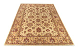 20675 -Chobi Ziegler Hand-knotted/Handmade Afghan Rug/Carpet Traditional Authentic / Size: 7'11" x 5'10"