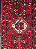 25629-Abadeh Hand-Knotted/Handmade Persian Rug/Carpet Traditional/Authentic/ Size: 4'11" x 2'1"