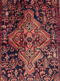 25500-Hamadan Hand-Knotted/Handmade Persian Rug/Carpet Traditional Authentic/ Size: 4'4" x 2'8"