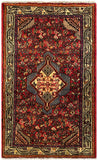 25502-Hamadan Hand-Knotted/Handmade Persian Rug/Carpet Traditional Authentic/ Size: 4'0" x 2'6"