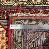 25502-Hamadan Hand-Knotted/Handmade Persian Rug/Carpet Traditional Authentic/ Size: 4'0" x 2'6"