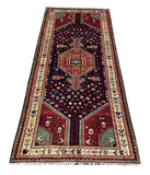 25532-Hamadan Hand-Knotted/Handmade Persian Rug/Carpet Traditional Authentic/ Size: 6'4" x 3'0"