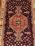 25532-Hamadan Hand-Knotted/Handmade Persian Rug/Carpet Traditional Authentic/ Size: 6'4" x 3'0"