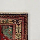 25532-Hamadan Hand-Knotted/Handmade Persian Rug/Carpet Traditional Authentic/ Size: 6'4" x 3'0"