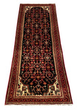 25521-Hamadan Hand-Knotted/Handmade Persian Rug/Carpet Traditional Authentic/ Size/: 6'0" x 2'4"