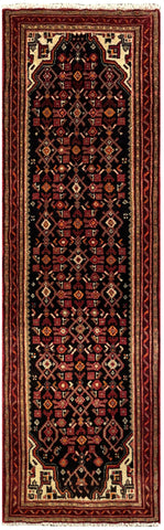 25521-Hamadan Hand-Knotted/Handmade Persian Rug/Carpet Traditional Authentic/ Size/: 6'0" x 2'4"