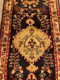 25531-Hamadan Hand-Knotted/Handmade Persian Rug/Carpet Traditional Authentic/ Size: 6'8" x 2'11"