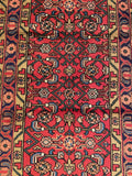 25618-Hamadan Hand-Knotted/Handmade Persian Rug/Carpet Traditional Authentic/ Size: 10'5" x 2'4"