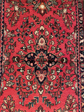 25609-Hamadan Hand-Knotted/Handmade Persian Rug/Carpet Traditional Authentic/ Size: 8'11" x 2'10"