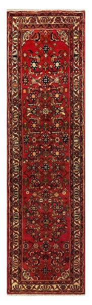 25638-Hamadan Hand-Knotted/Handmade Persian Rug/Carpet Traditional Authentic/ Size: 8'4" x 2'3"