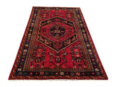 25450-Hamadan Hand-Knotted/Handmade Persian Rug/Carpet Traditional Authentic/ Size: 7'1" x 4'5"