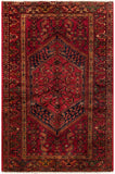 25644-Hamadan Hand-Knotted/Handmade Persian Rug/Carpet Traditional Authentic/ Size: 6'7" x 4'3"