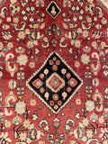 25660-Sarough Hand-Knotted/Handmade Persian Rug/Carpet Traditional/Authentic/ Size: 6'11" x 4'5"