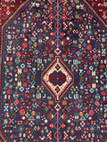 25631-Abadeh Hand-Knotted/Handmade Persian Rug/Carpet Traditional/Authentic/ Size/: 4'9" x 2'5"