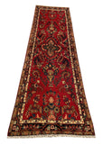 25486-Hamadan Hand-Knotted/Handmade Persian Rug/Carpet Traditional Authentic/ Size: 8'4" x 2'6"