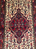 25483-Hamadan Hand-Knotted/Handmade Persian Rug/Carpet Traditional Authentic/ Size: 10'0" x 2'6"