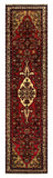 25547-Hamadan Hand-Knotted/Handmade Persian Rug/Carpet Traditional Authentic/ Size: 10'10" x 2'7"