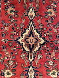 25619-Hamadan Hand-Knotted/Handmade Persian Rug/Carpet Traditional Authentic/ Size: 9'10" x 2'11"