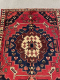 25646-Hamadan Hand-Knotted/Handmade Persian Rug/Carpet Traditional Authentic/ Size: 6'5" x 4'7"