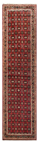 25550-Hamadan Hand-Knotted/Handmade Persian Rug/Carpet Traditional Authentic/ Size: 9'11" x 2'7"