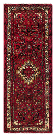 25587-Hamadan Hand-Knotted/Handmade Persian Rug/Carpet Traditional Authentic/ Size: 5'7" x 2'1"