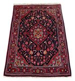 25630- Sarough Handmade/Hand-Knotted Persian Rug/Traditional/Carpet Authentic/Size: 3'1" x 2'2"