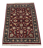 25628- Sarough Handmade/Hand-Knotted Persian Rug/Traditional/Carpet Authentic/Size: 2'11" x 2'1"