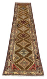 25490-Hamadan Hand-Knotted/Handmade Persian Rug/Carpet Traditional Authentic/ Size/: 9'0" x 2'2"