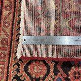 25458-Hamadan Hand-Knotted/Handmade Persian Rug/Carpet Traditional Authentic/ Size: 7'0" x 3'11"