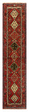 25612-Hamadan Hand-Knotted/Handmade Persian Rug/Carpet Traditional Authentic/ Size: 10'10" x 2'5"